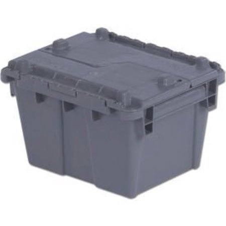 LEWISBINS ORBIS Flipak® Distribution Container FP03 - 11-3/4 x 9-3/4 x 7-11/16 Gray FP03 Blue